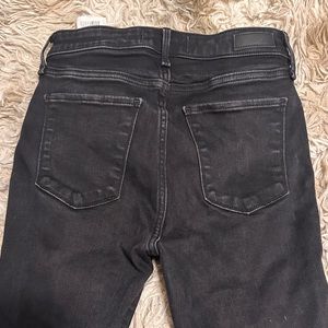 Abercrombie super skinny high rise jeans.